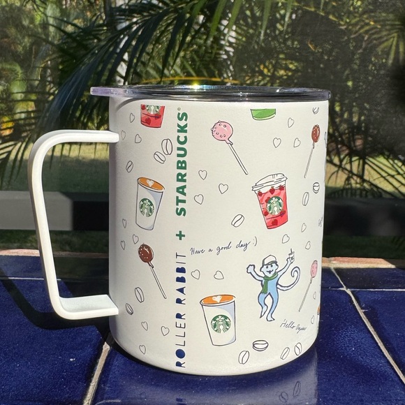 Starbucks Other - New Starbucks MiiR Roller Rabbit Monkey Stainless Steel Mug